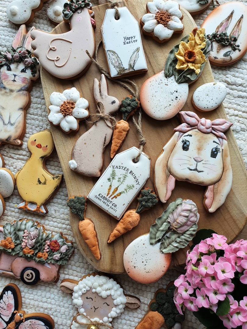 CIASTKO AUTO PICK UP KWIATY WIOSENNE W PUDEŁKU